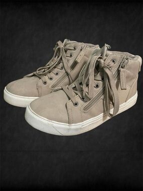 Maurices Taupe High-Top Sneakers